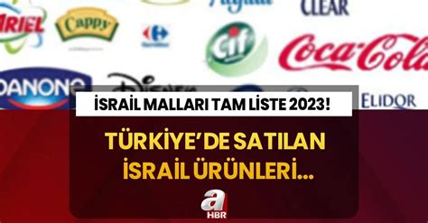 israil markali ürünleri.